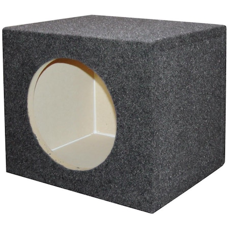 Hi-Tec 15 in. Sealed Square Empty Woofer Box HI3959242